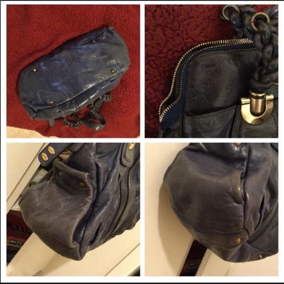 CHLOÉ HELOISE LARGE LEATHER HANDBAG - Picture 7 of 8